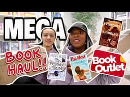 HUGE BOOK HAUL!! 📚 📦  | Mega Book Outlet Haul ✨ 📕