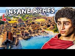 I built a RICH ROMAN CITY in Anno 117: Pax Romana