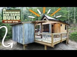 I Spent 10 DAYS In My Tiny Cabin with NO WATER...