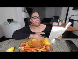 When Everything Is Going Wrong Do THIS! Lobster and Giant Crab Legs Drenched in SPicy Seafood Sauce!