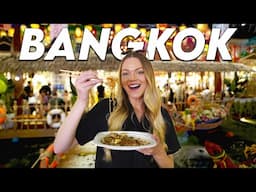 First time in Bangkok Thailand 🇹🇭 street food markets, Khao San road, temples & first impressions