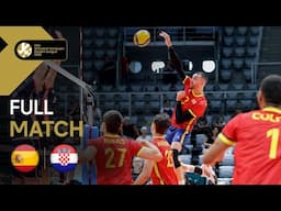 Full Match | Spain vs. Croatia - CEV Volleyball European Golden League 2025 | Men