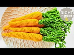 Quick & Easy Crochet Carrot Tutorial That Anyone Can Master!