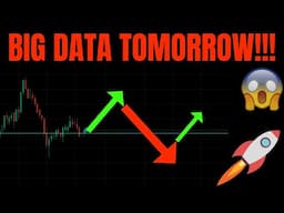 🔥 BIG DATA TOMORROW! TSLA, SPY, NVDA, QQQ, ES, NQ, BTC, META, AMZN, MSFT COIN & GOOG PREDICTIONS!  🚀
