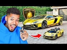 I BUILT MY SON A LAMBORGHINI !