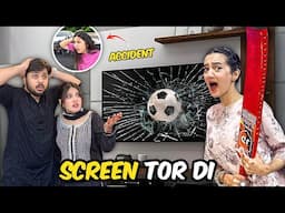Broken TV Prank With Iqra And Areeb 😱|Sab Dr Gye 🤣|Zainab Ka Accident Hogya💔| Eid Day 2 |Sistrology