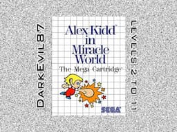 Alex Kidd in Miracle World - DarkEvil87's Longplays - Levels 2 to 11 (Sega Master System)