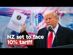 NZ caught up in Trump's global trade tariffs | 1News on TVNZ+