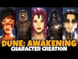 Dune Awakening Character Creation (Male & Female, Full Customization, All Options, Classes, More!)