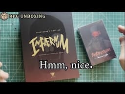 The Infaernum box wasn’t what I was expecting - RPG Unboxing