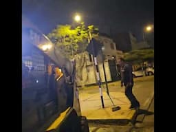 Surco ruidos molestos de madrugada por obras de la Municipalidad de Lima