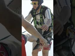 He was KICKED OFF THE CLIFF!