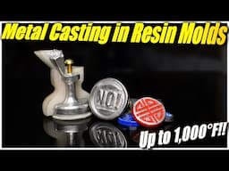 EASY Metal Casting into 3D Printed Molds | Monocure ThermaCAST!