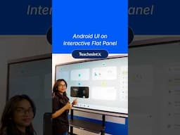 Digital Board with Android UI: Seamless Navigation for Teachers