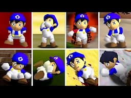 Lots of @SMG4 Death Animations - Super Mario 64 PC Port