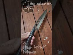 an interesting piece from Palawan #bladecollection #fixedblade #knifecollection