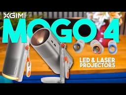 NEW XGIMI MoGo 4 LED & LASER Projectors are Super Fun! Just Play Your Way