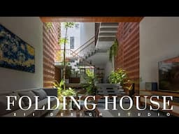 Urban Tube House Transformed by Nature-Inspired Design | Folding House