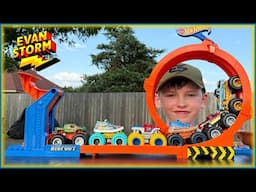Monster Truck Scavenger Hunt Evan Storm Emily Storm Toy Trucks