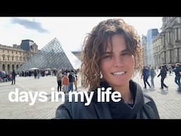 breakfast in paris & dinner in italy ✈️ solo europe trip // lately
