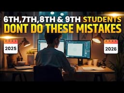 6TH,7TH,8TH & 9TH STUDENTS DONT DO THESE MISTAKES WHILE STUDYING | JR TUTORIALS |