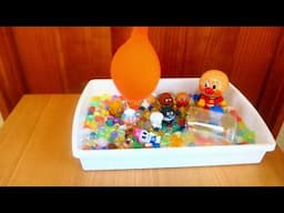 Kids Toy アンパンマンとオービーズぷよぷよボール風船　balloooon! with Anpanman  Orbeez