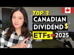 Top 3 Canadian Dividend ETFs to buy in 2025 (Passive Income)🇨🇦