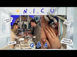 NICU Q&A + Photos | Truth About Our NICU Experience