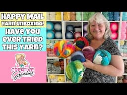 Surprise Happy Mail Yarn Unboxing - Have you seen this yarn!!  Cloudy Delight