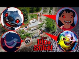 DRONE CATCHES LILO.EXE, STITCH.EXE , JUMBA.EXE & CAPTAIN GANTU IN REAL LIFE! | LILO AND STITCH MOVIE
