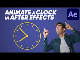 How To Make a Cool Clock in After Effects Fast!