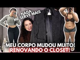 MINHAS ROUPAS NÃO SERVEM + Comprinhas ZARA, RENNER, AM BRAND E +!