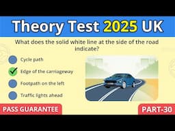 Theory Test 2025 UK | latest Theory Test questions and answers #theorytest #dvsa