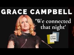 Grace Campbell reads a letter of thanks to Adele
