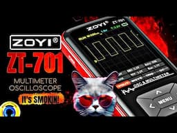 HOT NEW ZOYI ZT-701 Oscilloscope/Multimeter Review & Teardown!