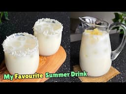 My Favourite Summer Drink | Refreshing Cocktail | Pina Colada Recipe @Humainthekitchen