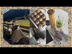 1 semana conmigo | receta de banana bread, trabajo y St.Valentine