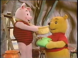 Welcome To Pooh Corner Lost Episode S1E57 Singing Helps the Work Along Pooh and Piglet sings
