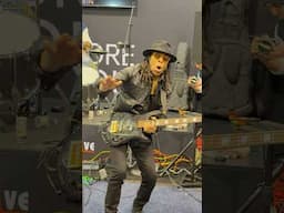Doug Wimbish bass solo at Namm!  #bass #bassfeatured #basssolo #dougwimbish