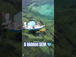A Hidden Florida GEM 💎 #spring #swimming #boat