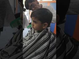 Our Cutie Getting His Hair Cut #shorts #trending #youtubeshorts #shortsvideo #creator #ytshorts