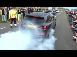 Modified Cars Leaving Car Show - 800HP X3M Competition, BRABUS 800, Supra, Trackhawk, Urus iPE..