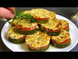 😋 Ein leckeres Gericht aus Zucchini und Tomaten! Gesund und einfach!