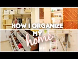 SIMPLE ORGANIZING TIPS FOR A CLUTTER-FREE HOME🤎