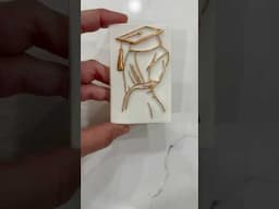 NEW graduation cookie cutter #cake #cookie #shorts