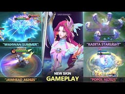 New Skin Gameplay part 2, Kadita, Wanwan and more...