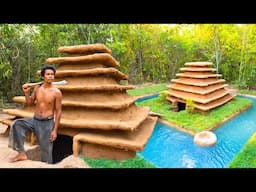 How to Build The Most Amazing Underground House with Around Swimming Pool
