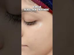 Korean glass skin treatment | advanced hydra facial #shorts #skintreatment