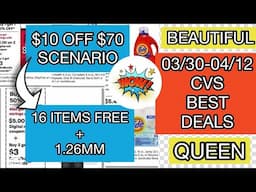 CVS 10 BEST DEALS 03/30-04/12 FREE COSMETICS, BODY WASH & MORE!