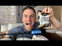 ASMR Eating Black Licorice | Close-Up Mouth Sounds, Whispering & Relaxation for Sleep